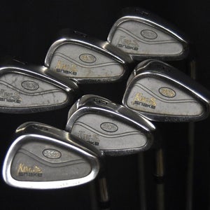 KING SNAKE OVERSIZED GOLF SET 5-9 IRONS, S, LENGTH 38", REGULAR FLEX, RH