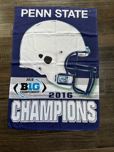 Penn State 2016 Big10 Champions Banner