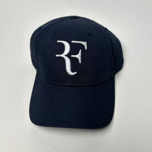 Uniqlo x Roger Federer Hat Cap Tennis Adjustable Navy Blue White Logo