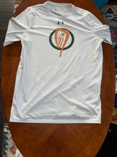 White Ireland Lacrosse Long Sleeve Shirt