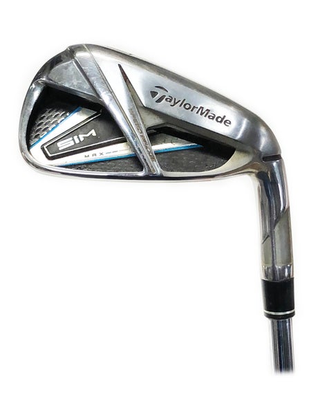TaylorMade SIM Max 5-PW+AW Iron Set Steel True Temper Dynamic Gold X-Stiff Flex