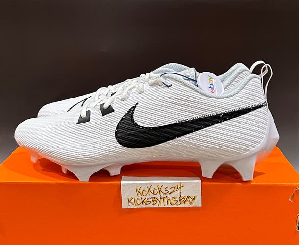 Nike Vapor Edge Speed 360 TB Football Cleats White Size 12 WIDE Mens FN7763-106