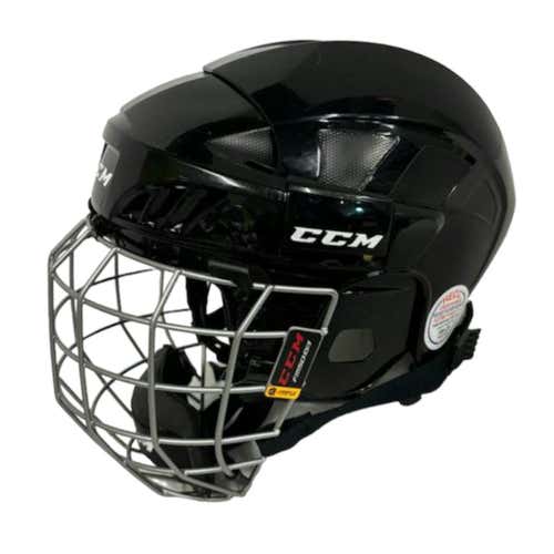 Used Ccm Fm50 Xs Hockey Helmet Combo