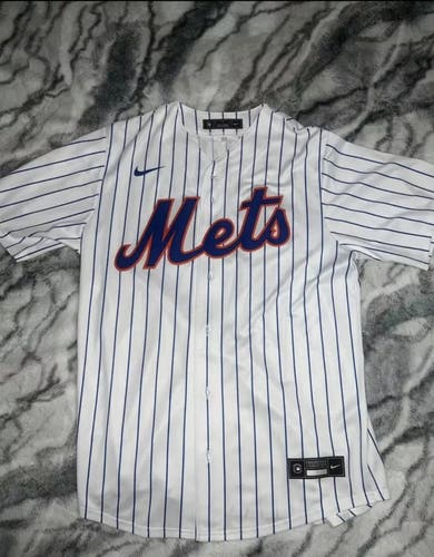 AUTHENTIC Men's New York Mets Francisco Lindor Nike White  Small