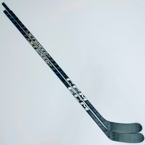 New 2 Pack Silver CCM Jetspeed FT5 Pro (Trigger 7 Pro Build) Hockey Stick-LH-P28M-80 Flex-Grip
