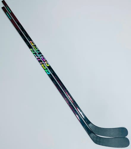 New 2 Pack Custom Red Bauer Nexus SYNC Hockey Stick-LH-82 Flex-P92-Grip
