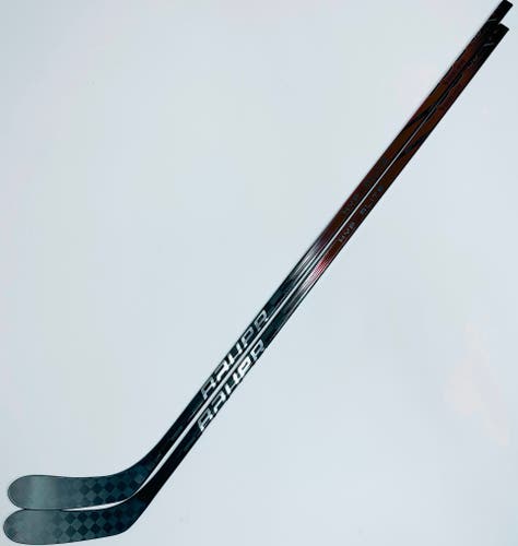 New 2 Pack Custom Red Bauer Vapor Hyperlite 2 Hockey Stick-RH-95 Flex-Pastrnak Pro Curve