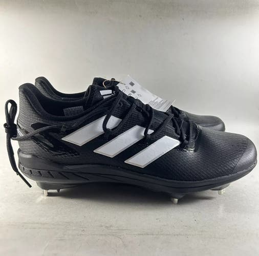 Adidas Adizero Afterburner Mens Metal Baseball Cleats Black Size 7 FZ4217 NEW