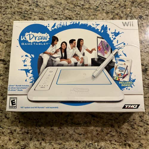 Nintendo Wii uDraw & uDraw Studio Draw Tablet & Pen complete with box & manual
