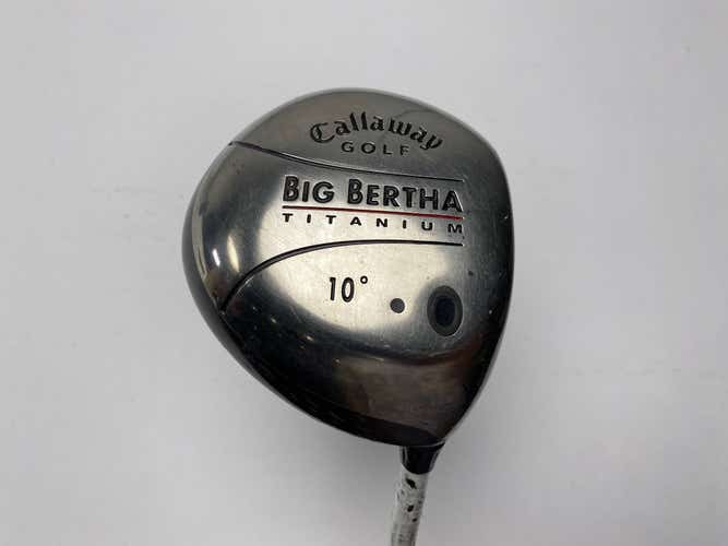 Callaway Big Bertha Titanium Driver 10* RCH 65 Ladies Graphite Womens RH