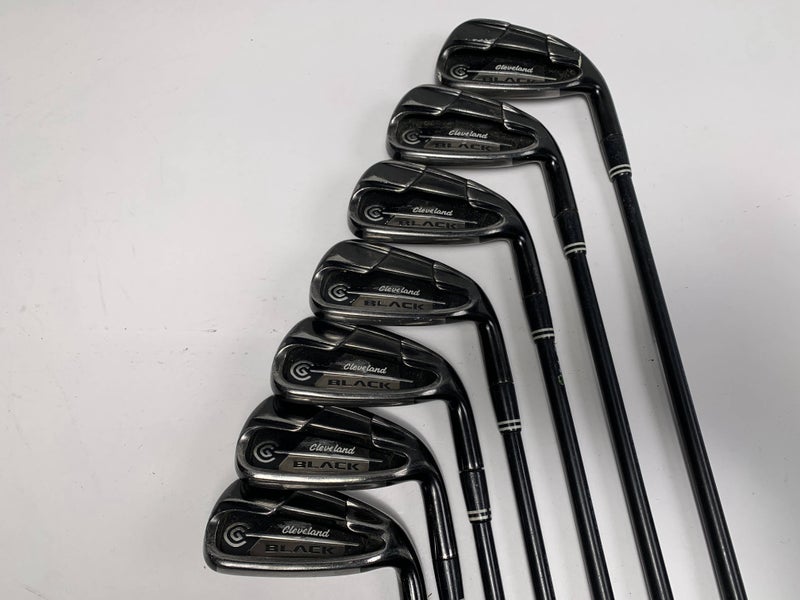 Cleveland 2012 CG Black Iron Set 4-PW Miyazaki C.Kua 59R Flex 4234 Regular RH