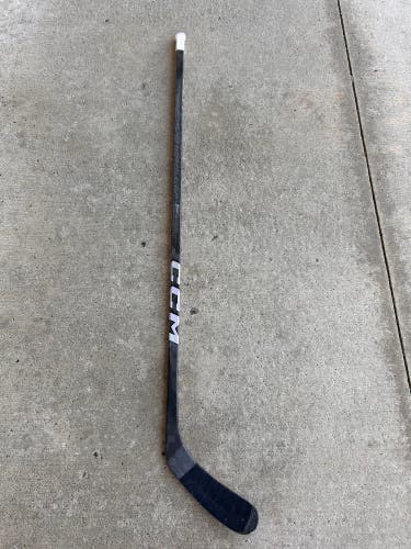 Lightly Used Black Out Senior CCM Left Hand P28 Pro Stock Duhaime Jetspeed FT7 Pro Hockey Stick