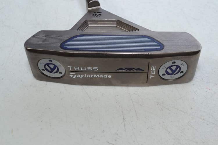 LEFT HANDED TaylorMade TRUSS TB2 35" Putter KBS CT Tour 120 Steel  #175442