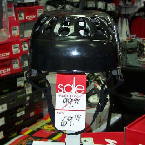 NEW! JOFA Reproduced Senior Hockey Helmet - Pro Stock Black - Same as 235-51 GRETZKY!