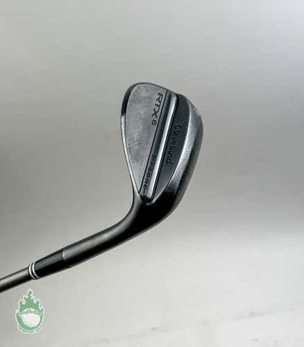 Used Cleveland RTX-6 ZipCore Mid Wedge Black 56*-10 Senior Flex Graphite Golf