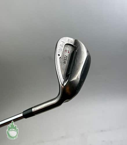 Used RH Ping Black Dot Tour-W 58*-08* LOB Wedge Ping AWT Stiff Flex Steel Golf