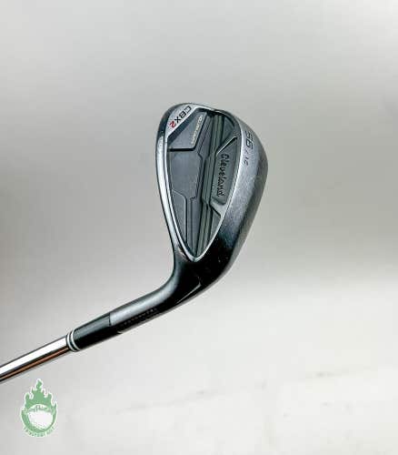 Used Right Handed Cleveland CBX 2 Black Wedge 56*-12 Wedge Flex Steel Golf Club