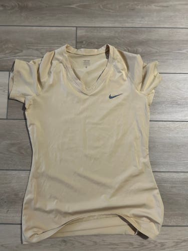 Yellow Used Men's Nike Compression Shirt