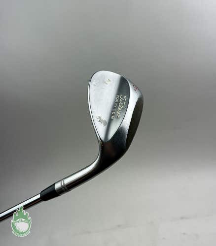 Used RH Titleist Vokey M Grind Wedge 60* Dynamic Gold Wedge Flex Steel Golf