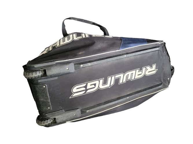 Used Rawlings Wheeled Bb Bag Baseball And Softball Equipment Bags