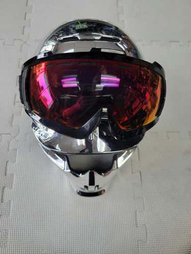 Used Ruroc Rg1-dx Snow Helmet S M Ski Helmets