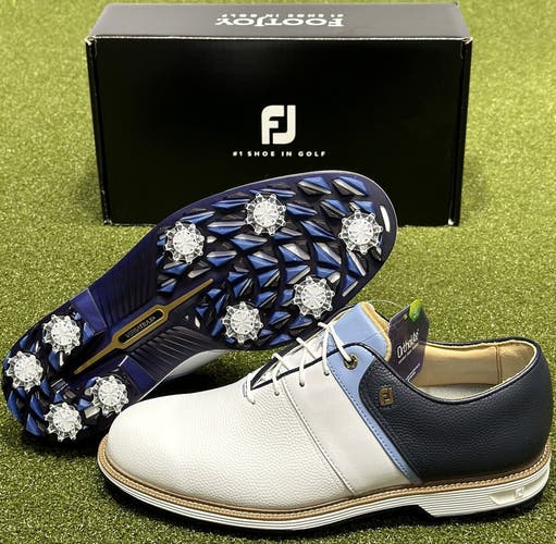 FootJoy DryJoys Premiere Packard Leather Golf Shoes 54398 Size 9.5 Medium NEW