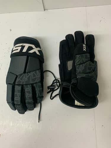 Used Stx Stallion 75 10" Junior Lacrosse Gloves
