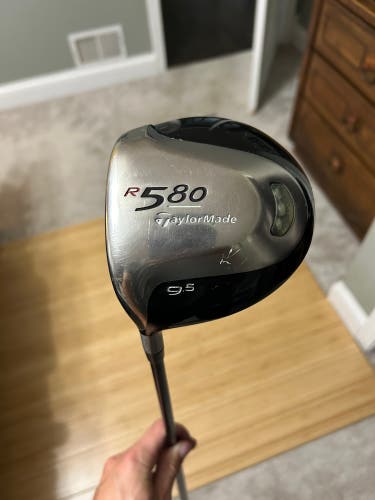 TaylorMade Left Hand Stiff Flex 9.5 Loft R580 Driver
