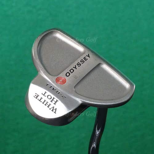 Odyssey White Hot 2-Ball 33.25" Double-Bend Mallet Putter Golf Club