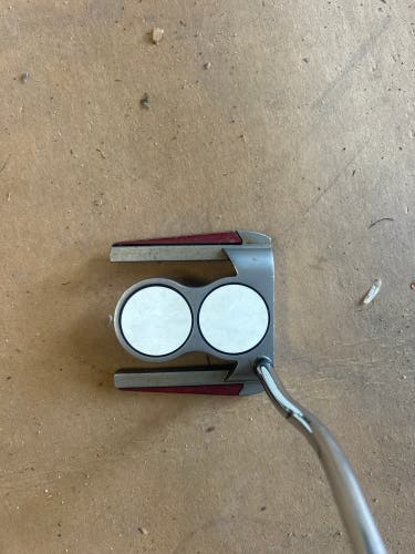 White Used  Belly Left Hand 2 Ball Putter