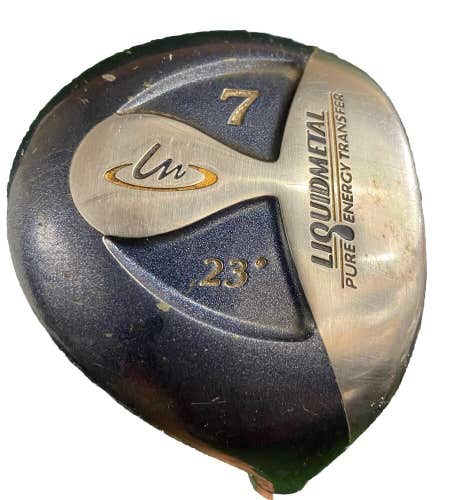 Liquidmetal Golf P.E.T. 7 Wood 23* Lite Senior Graphite 41" Nice Grip Men's RH