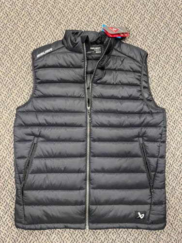 Bauer Black Senior XL Puffer Vest