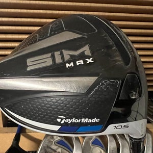 TaylorMade Sim Max 10.5* Driver with Tensei 60-gram X-Flex 1302