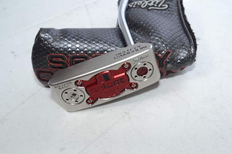 Titleist 2014 Scotty Cameron Select Squareback 34" Putter Right Steel # 175457