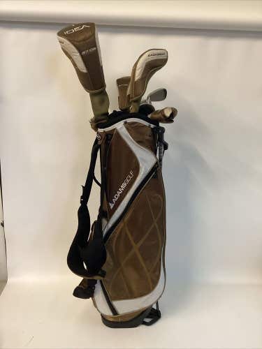 Adams Golf a7OS Complete Golf Set Woods, Irons, Putter, Stand Bag Ladies Graphit