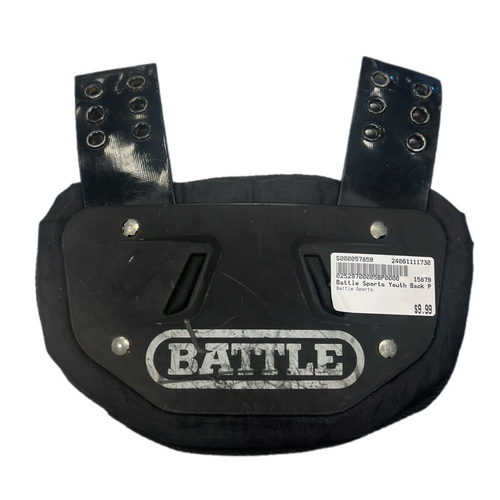 Used Battle Youth Back Plate