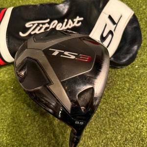 Titleist TS3 8.5* Driver, Hzruds Smoke Yellow X-Stiff Flex, RH