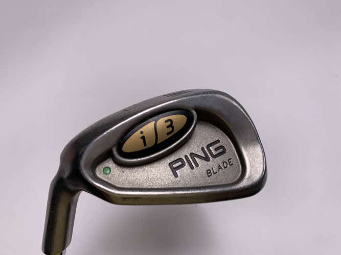 Ping i3 Blade Pitching Wedge PW Green Dot 2* Up Rifle FCM 6.5 XStiff +1'' LH