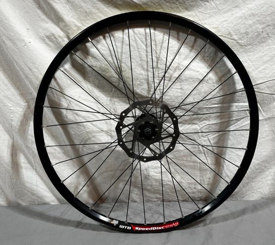 WTB Speed Disc 32-Spoke Black Aluminum Disc Brake 26" Mountain Bike Front Wheel