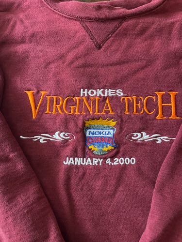 Vintage Virginia Tech Sugar bowl Crewneck Sweatshirt