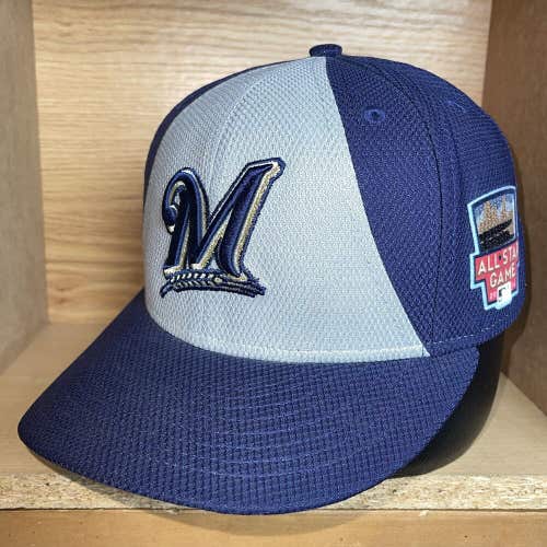 Milwaukee Brewers New Era MLB All Star Game 2014 59Fifty Fitted Hat Size 7 1/4