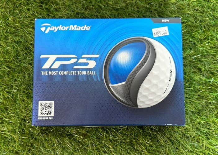 NEW TaylorMade TP5 THE MOST COMPLETE TOUR Golf Balls. Free Shipping.