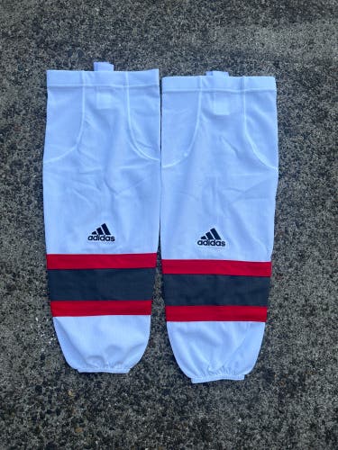 Adidas White Hockey Socks
