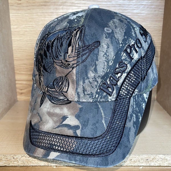 Bass Pro Shops Realtree Camo Hat Strapback Fishing Hunting Outdoor World Cap