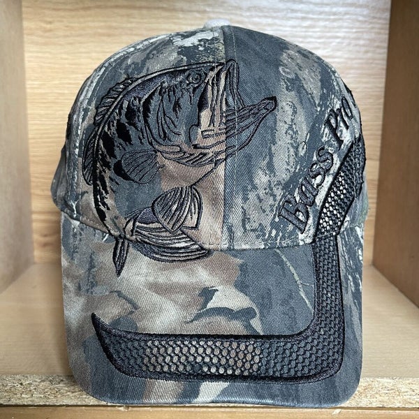 Bass Pro Shops Realtree Camo Hat Strapback Fishing Hunting Outdoor World Cap