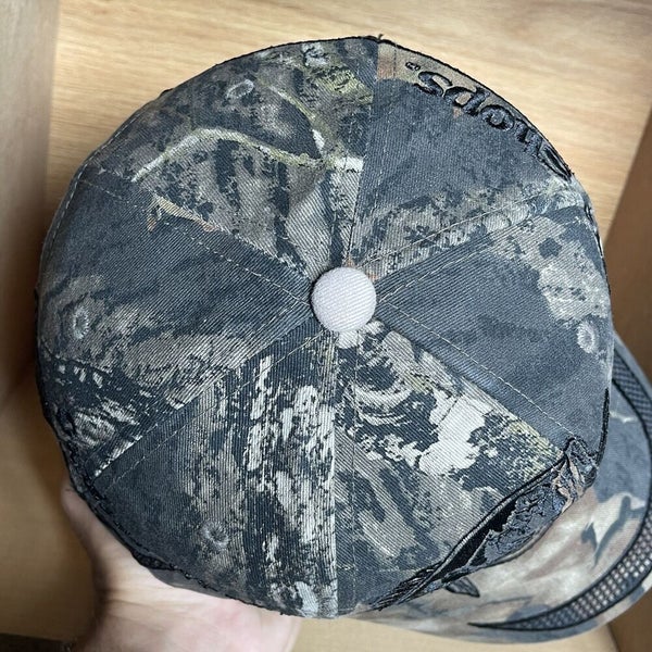 Bass Pro Shops Realtree Camo Hat Strapback Fishing Hunting Outdoor World Cap