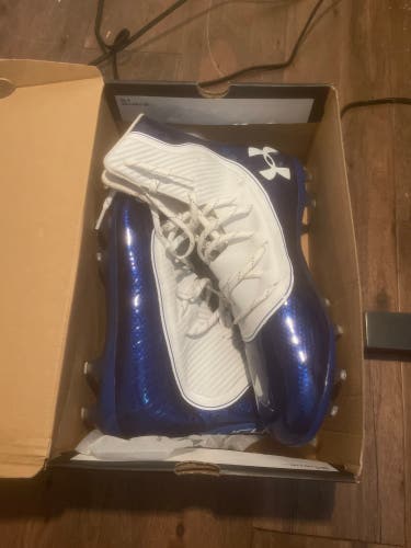 Used Men's High Top Turf Cleats Blur