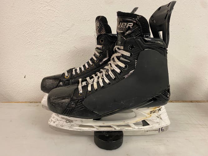 Bauer Supreme Mach Mens Pro Stock Size 10 Hockey Skates MIC 7207
