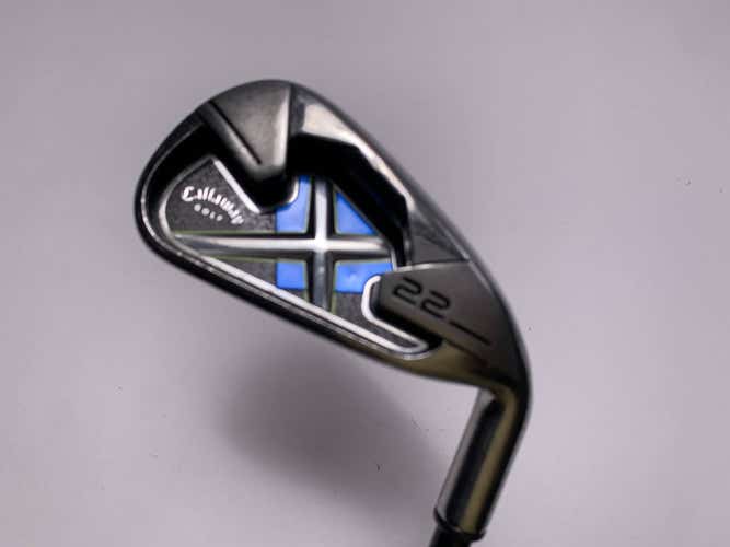 Callaway X-22 Single 6 Iron 75g Regular Graphite Mens RH