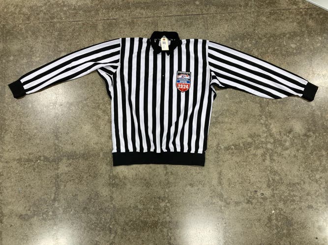Used Force USA Hockey Referee Shirt